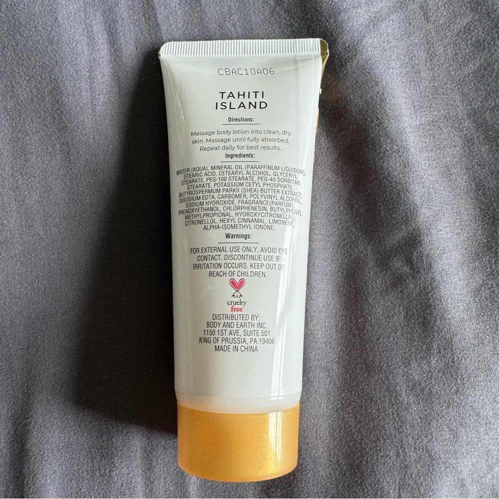 Spa Luxetique Tahiti Island Body Lotion 3.4oz New Sealed Tropical Moisturizer - Picture 4 of 7